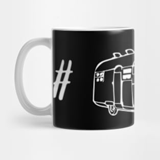 hashtag airstream camper life Mug